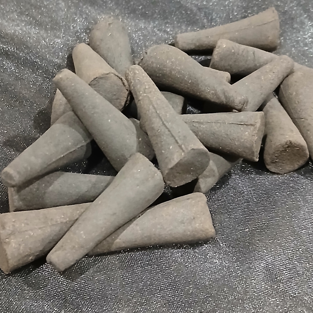 Unscented Charcoal Inscense Cones x50